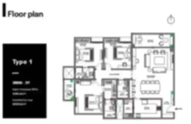 Assetz Sathanur Apartment 3 BHK Floor Plan image by Assetz Property Group located at Sathanur, near REVA University, Bangalore Karnataka